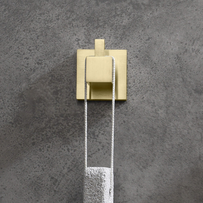 Quadra Bathroom Towel & Robe Hook - CBA-1501