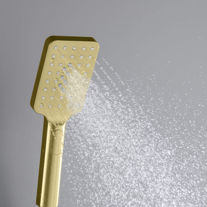 Quadro Premium ABS 3 Mode Handheld Shower Head - HS101
