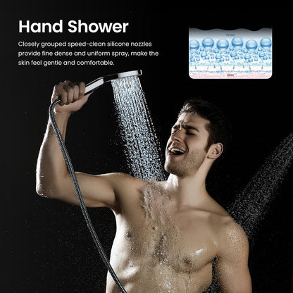 Quadro Premium ABS 3 Mode Handheld Shower Head - HS101