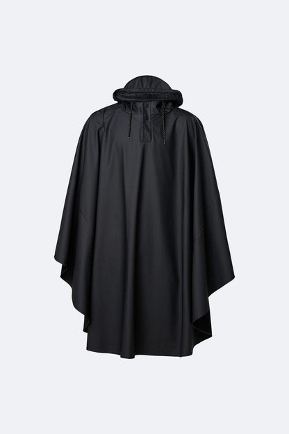 Rains - Cape - Black-Vestes et Manteaux-18800
