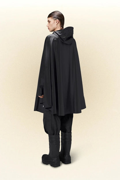 Rains - Cape - Black-Vestes et Manteaux-18800