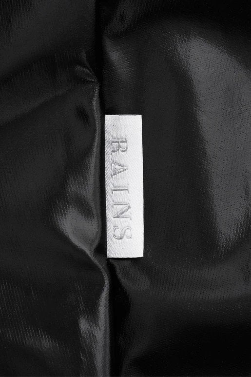 Rains - Curve Jacket - Shiny Black - NOUVEAUTE-Vestes et Manteaux-