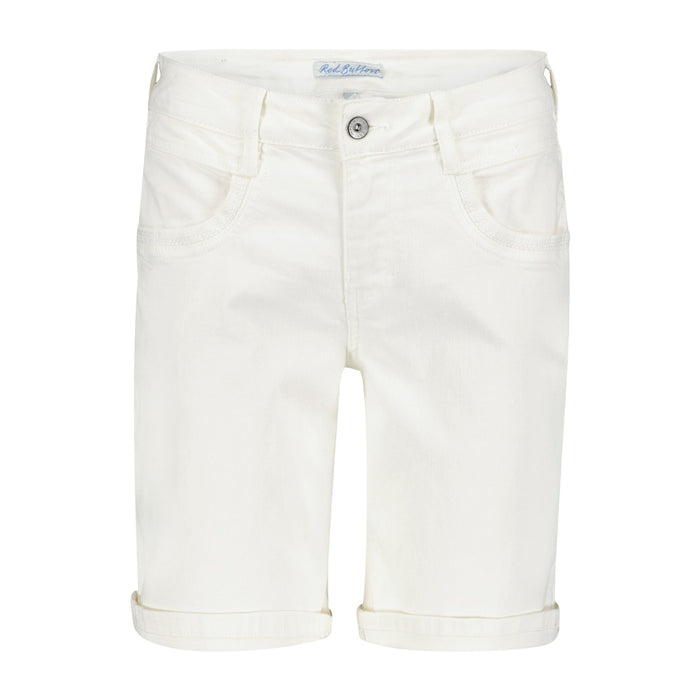 Red Button SRB4000  Sissy Shorts Dotique front white