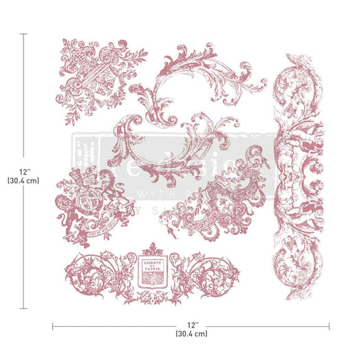 Redesign by Prima - Decor Stamp - Chateau De Maisons