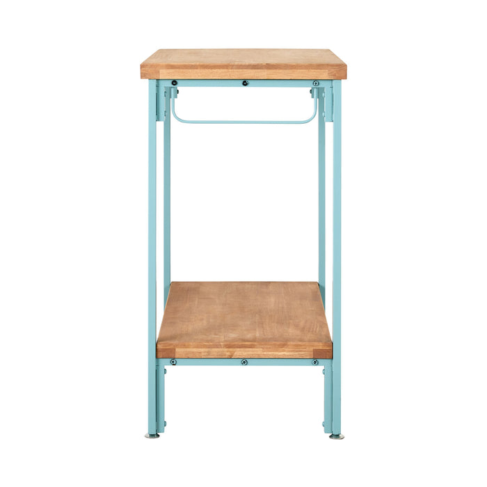 Reeva Kitchen Island Bench Duckegg 80cm