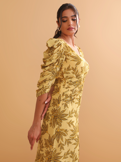 Reeva Viscose Crepe Dress