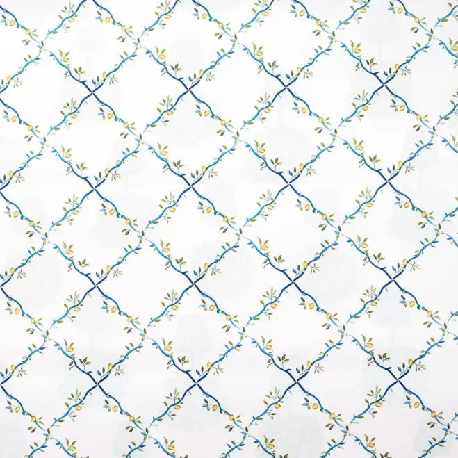 Reversible Lemon Topiary with Trellis Gift Wrap - The Mayfair Hall
