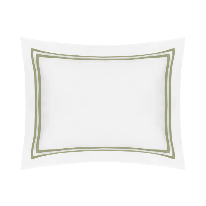 Ribbons Sham by Home Treasures — pillow sham and decorative edge