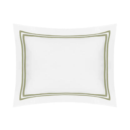 Ribbons Sham by Home Treasures — pillow sham and decorative edge