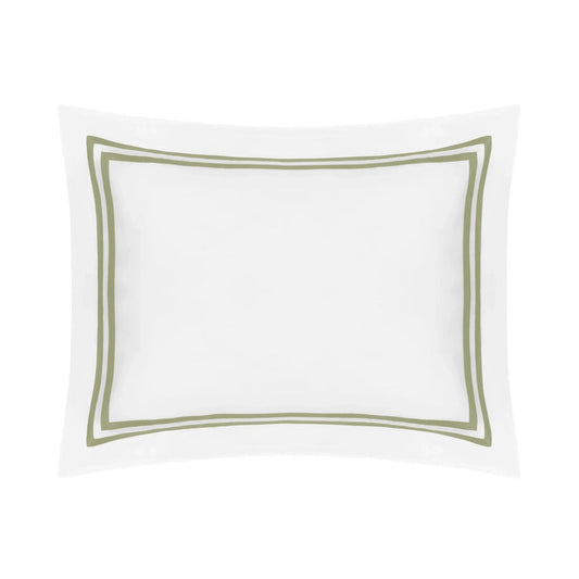 Ribbons Sham by Home Treasures — pillow sham and decorative edge