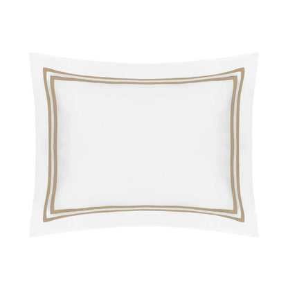 Ribbons Sham by Home Treasures — pillow sham and decorative edge