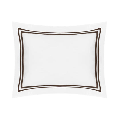 Ribbons Sham by Home Treasures — pillow sham and decorative edge