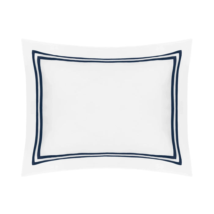 Standard / White / Navy Blue