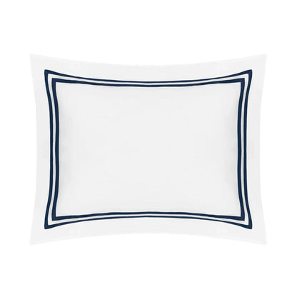 Standard / White / Navy Blue