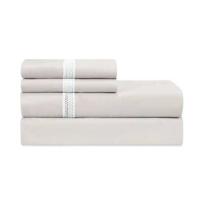 Ritz Pair of Pillowcases by Home Treasures — folded bedding and cuff detail