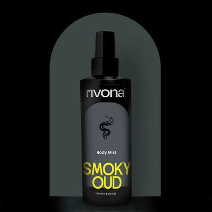 Rivona Smoky Oud - Bold & Woody Body Mist | 200ml