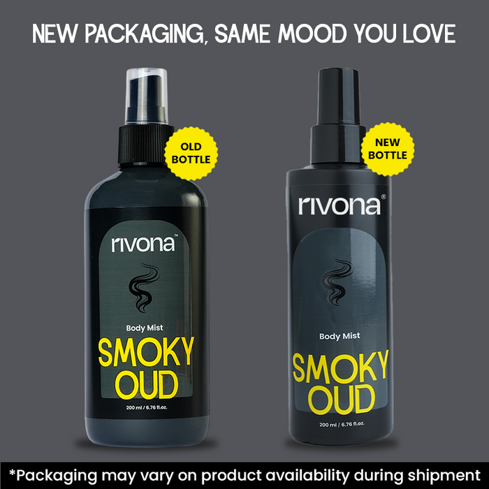 Rivona Smoky Oud - Bold & Woody Body Mist | 200ml