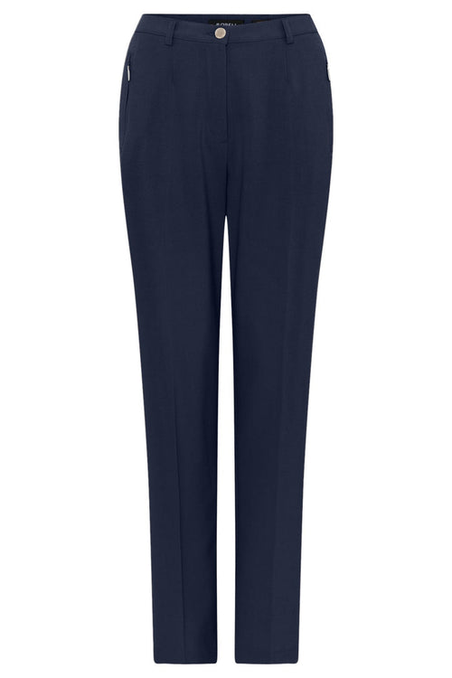 Robell 51562 5405 Sahra Short Fit Trouser( 73cm) - Navy - Dotique - Robell