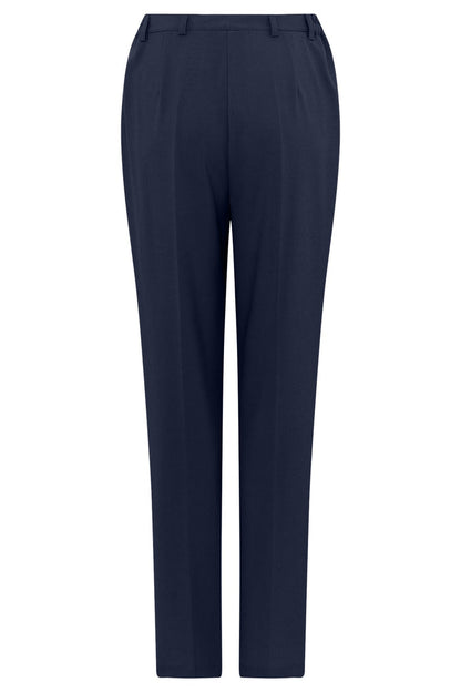 Robell 51562 5405 Sahra Short Fit Trouser( 73cm) - Navy - Dotique - Robell