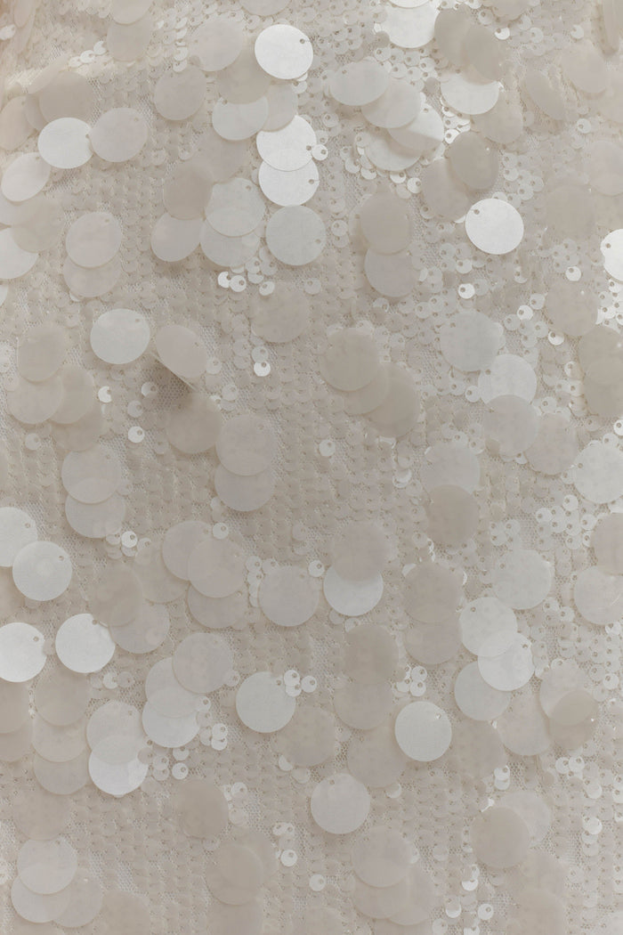 Romilly Sequin Mini Dress - Ivory
