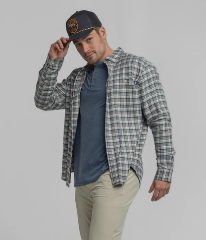 Rope Trucker Hat - Night Sky
