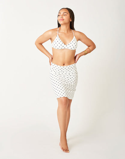 Rowan Skirt: Cloud Polka Dot - FINAL SALE