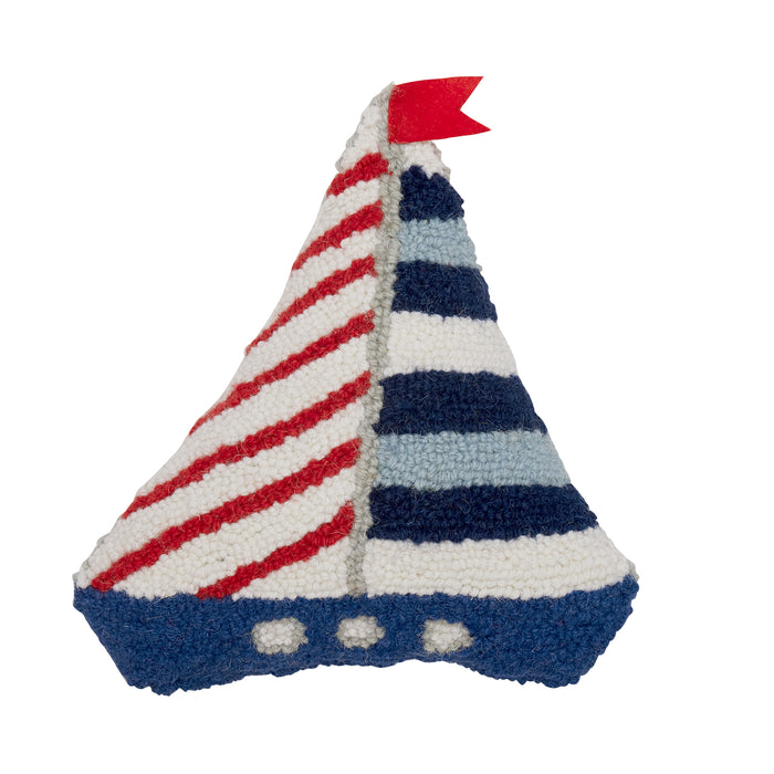 Sailboat Hook Accent Pillow