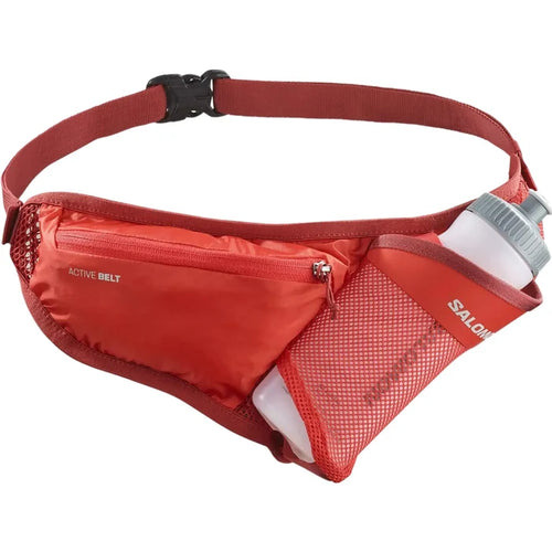 Salomon Active Bottle Belt with 3D bottle High Risk Red-Accessories-33-OFF