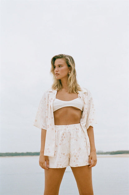 SAMPLE-Jayma Linen Shorts