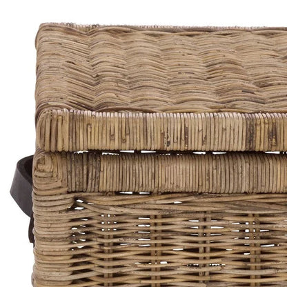 Sanaki Wood Storage Bin in Natural