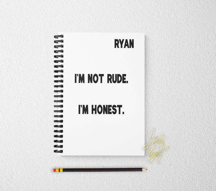 Sarcastic notebook funny