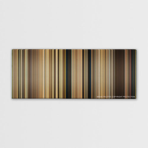 Saving Mr. Banks color palette canvas print: thousands of thin vertical stripes of color