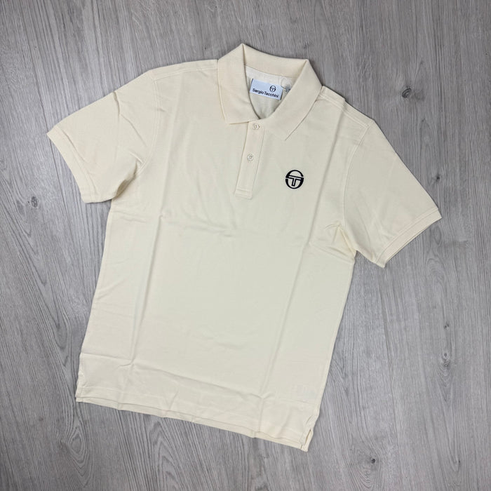 Sergio Tacchini 'Classica' Polo Shirt - Pearled Ivory