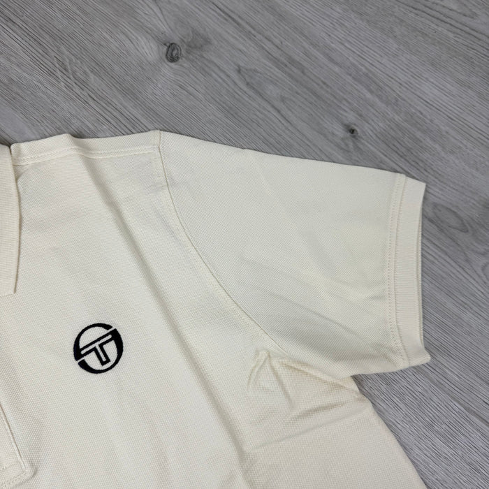 Sergio Tacchini 'Classica' Polo Shirt - Pearled Ivory