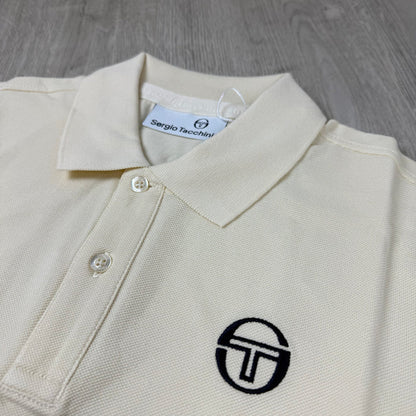 Sergio Tacchini 'Classica' Polo Shirt - Pearled Ivory