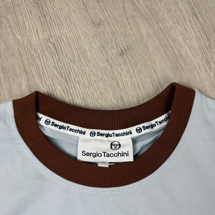Sergio Tacchini 'Masters' T-Shirt - Baby Blue