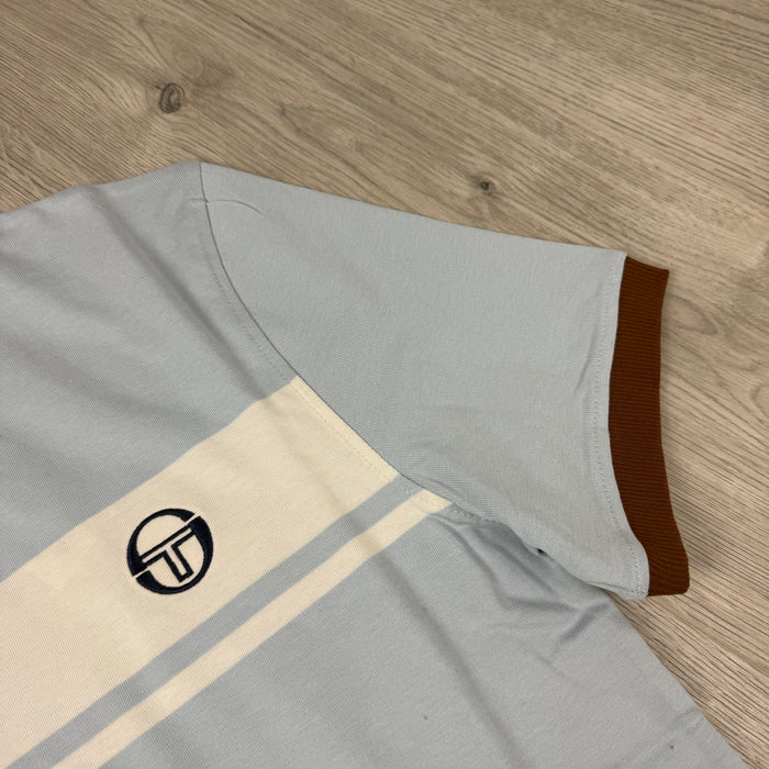 Sergio Tacchini 'Masters' T-Shirt - Baby Blue