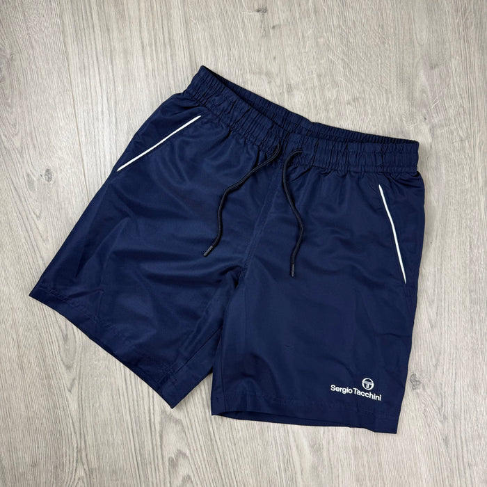 Sergio Tacchini 'Rob 021' Jersey Shorts - Navy