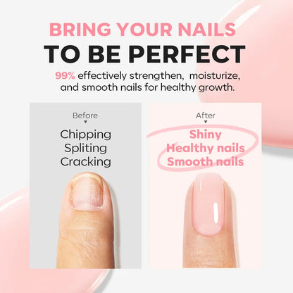 Nail Ridge Filler Strengthener Nail Care MODELONES #nude-pink