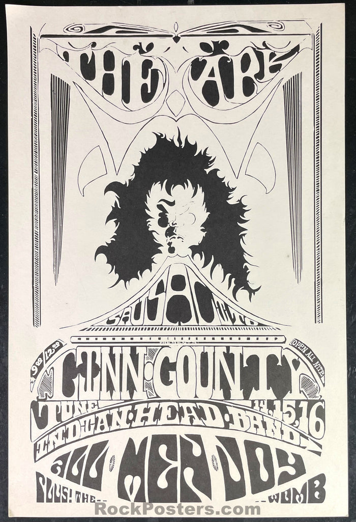 AUCTION - The Ark - 1968 Poster - Sausalito - Near Mint Minus-544866-333253