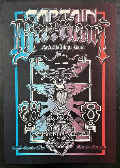 AUCTION - AOR-4.125 - Rick Griffin - Captain Beefheart - 1972 Poster - Mint-469170-277483