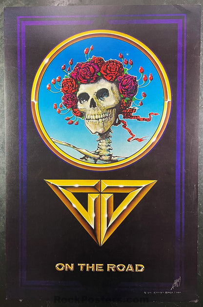 AUCTION - Alton Kelley Collection - Grateful Dead On The Road - Kelley Signed - 1978 Poster - Excellent-495405-296349
