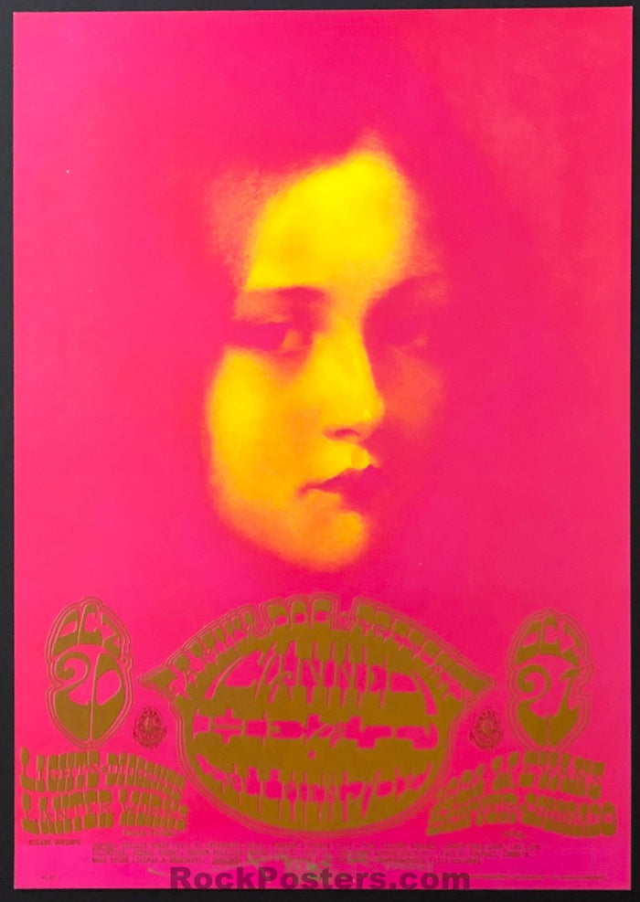 Auction - FDD-7 - Canned Heat - 1967 Poster - Mouse Signed Poster - Denver Dog - Near Mint-541071-333433