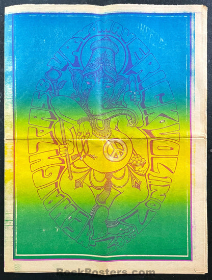 AUCTION - Haight Ashbury Maverick- Volume 1 Number 7 - 1967 - Underground Newspaper - Excellent-545016-333012