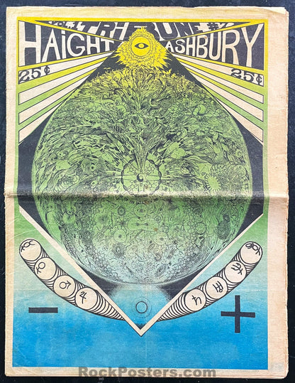 AUCTION - Haight Ashbury Tribune - Volume 1 Number 7 - 1967 - Underground Newspaper - Very Good-545013-333016
