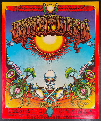Auction - AOR 2.24 - Grateful Dead Aoxomoxoa - Rick Griffin SIGNED - 1969 Poster - Apparent Very Good-541539-333459