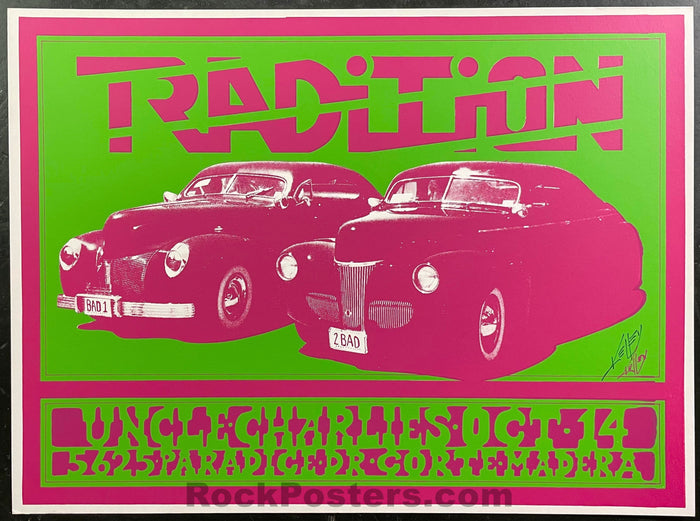 AUCTION - Tradition - Alton Kelley Signed - 1988 Poster - Uncle Charlie's Corte Madera - Near Mint Minus-580398-362656