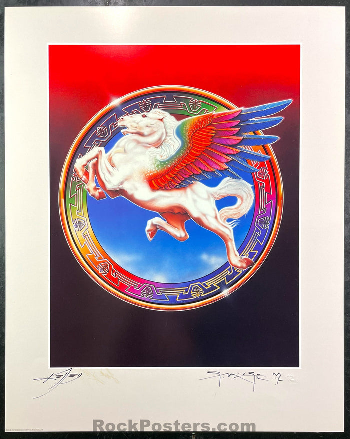 AUCTION - AOR 4.278 - Steve Miller - Book of Dreams - Mouse & Kelley SIGNED - Near Mint -580399-362669