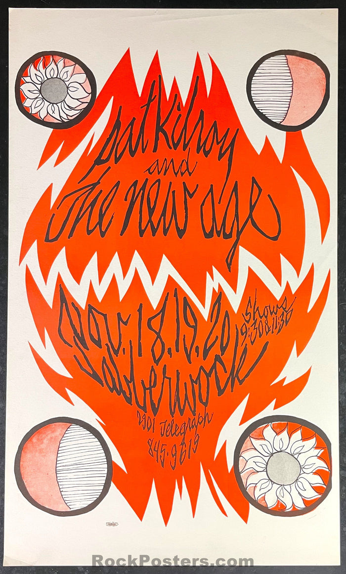 AUCTION -  Jabberwock - 1966 Concert Poster - Berkeley - Excellent-544898-333177