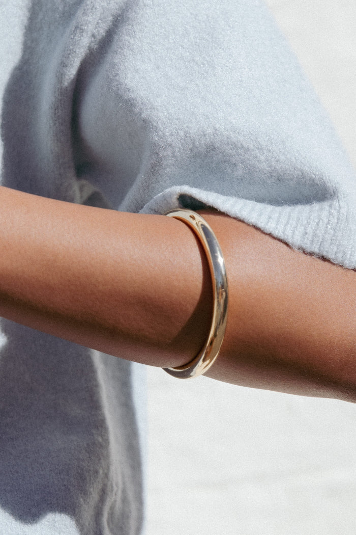 Petal and Pup USA ACCESSORIES Sinead Bangle - Gold One Size
